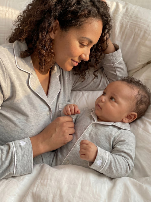 Body bébé assorti coffret robe de nuit Cœur à Cœur Paris