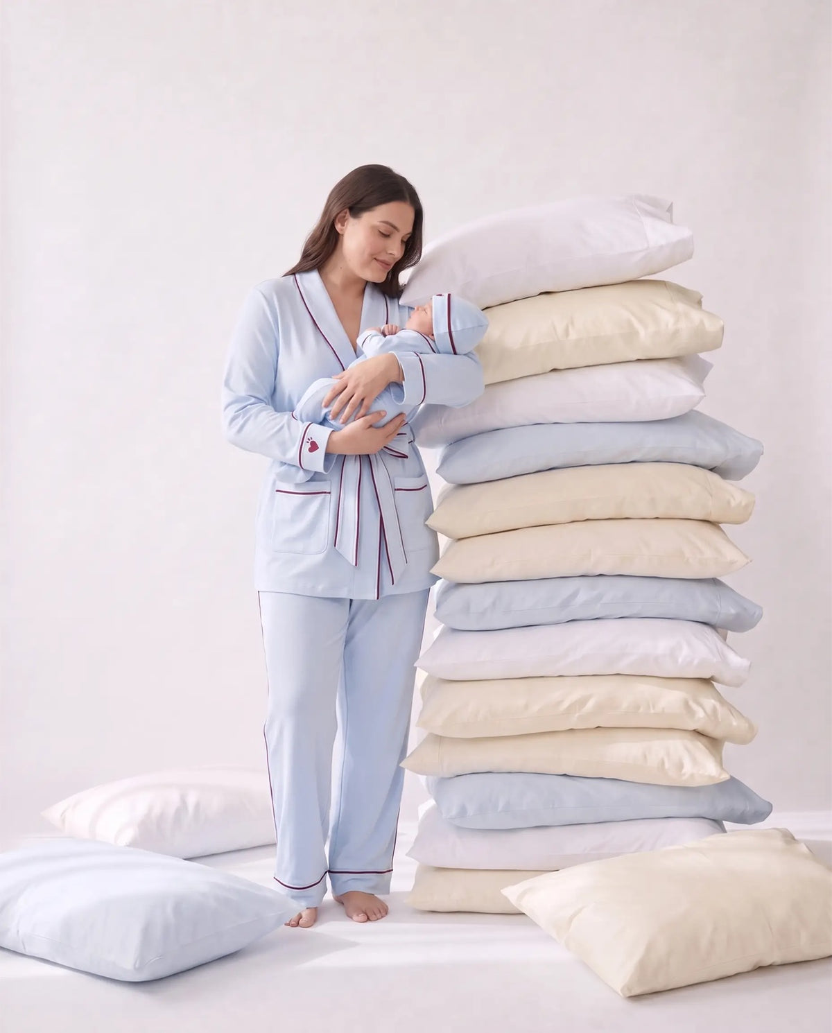 Coffret kimono maman bleu Cœur à Cœur Paris
