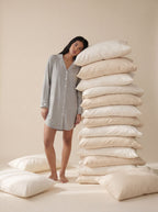 Coffret robe de nuit maman grise Cœur à Cœur Paris